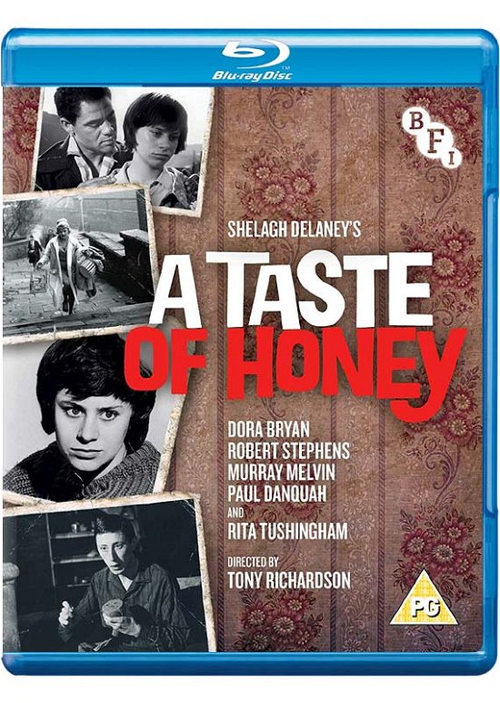 Cover for A Taste of Honey Bluray · A Taste of Honey (Blu-ray) (2018)