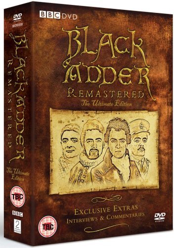 Cover for Blackadder Remastered  the Ultimate · The Black Adder Series 1 to 4 Complete Collection (DVD) [The Ultimate edition] (2009)