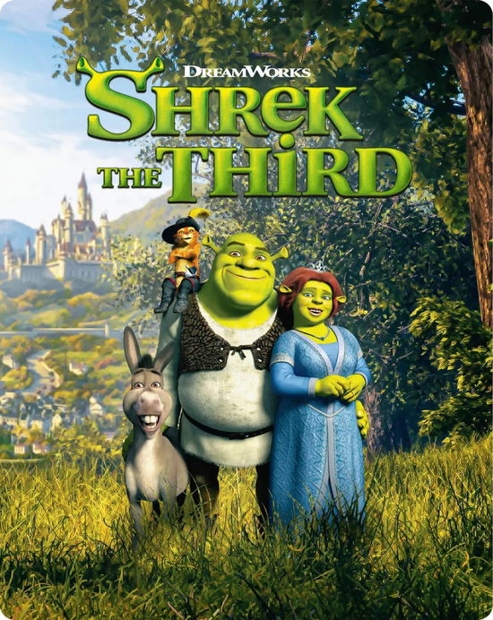 Shrek 3 - Shrek The Third Limited Edition Steelbook - Chris Miller - Filme - Universal Pictures - 5053083265168 - 13. November 2023