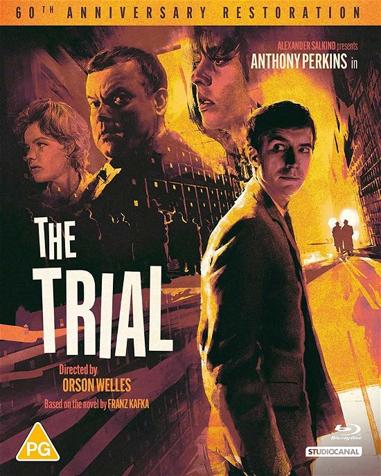 Cover for The Trial BD · The Trial (Blu-ray) (2022)