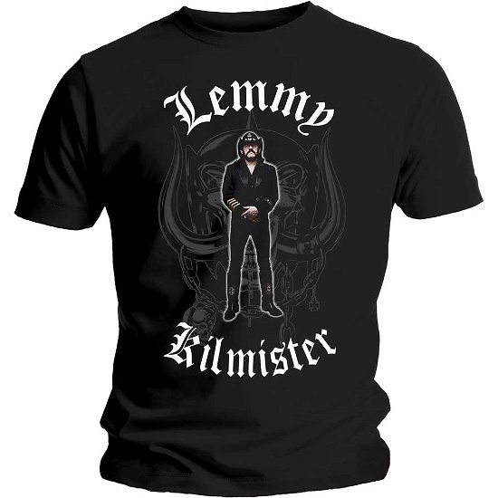 Lemmy Unisex T-Shirt: Memorial Statue - Lemmy - Merchandise - Global - Apparel - 5056170621168 - 