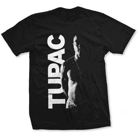 Tupac Unisex T-Shirt: Side Photo - Tupac - Mercancía -  - 5056561010168 - 