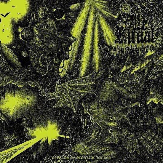 Cover for Vile Ritual · Caverns of Occultic Hatred (LP) (2023)