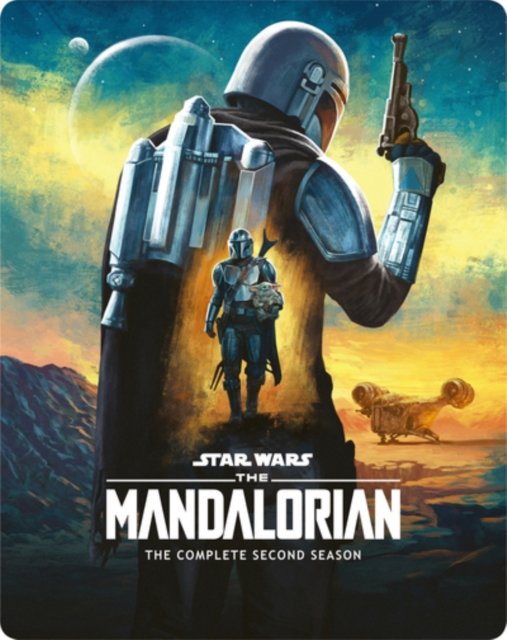 Cover for The Mandalorian Season 2  Steelbook 4K Bluray · Mandalorian Season 2 Limited Edition Steelbook (4K UHD Blu-ray) (2024)