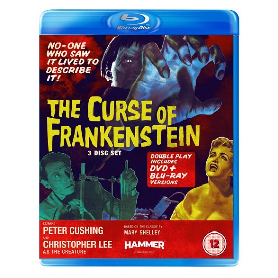 The Curse Of Frankenstein Blu-Ray + - Curse of Frankensteinthe BD Triple - Film - Lionsgate - 5060223768168 - 15 oktober 2012