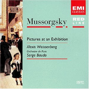 Cover for Mussorgsky / Saeden / Palsson · Pictures at an Exibition (CD) (1994)