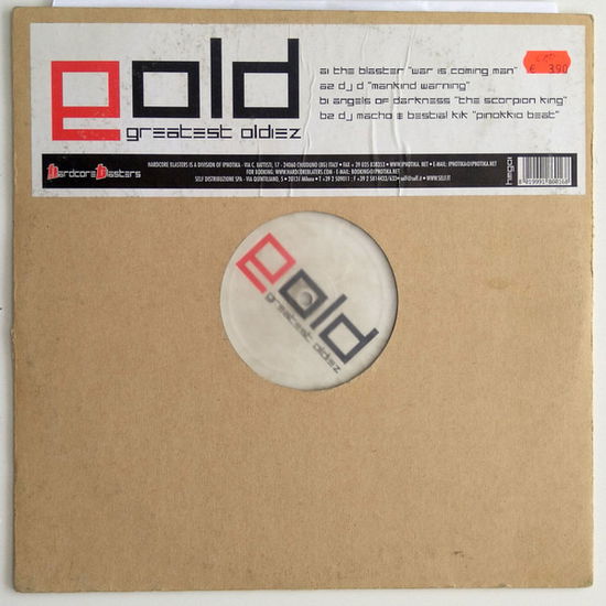 Hardcore Blasters Gold Greatest Oldiez 1 (12'') - Compilation - Muzyka - Hardcore Blasters - 8019991860168 - 31 maja 2024