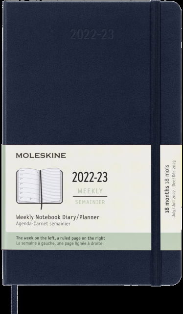 Moleskine 2023 18month Weekly Large Hard - Moleskine - Andet - MOLESKINE - 8056598851168 - 17. marts 2022