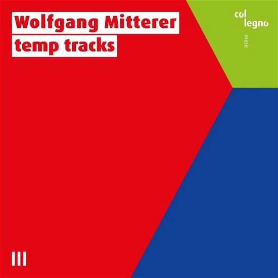 Cover for Wolfgang Mitterer · Wolfgang Mitterer: Temp Tracks (CD) (2021)
