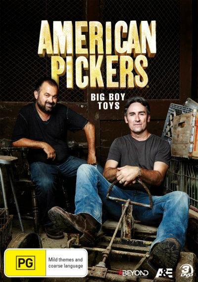 American Pickers : Big Boy Toys - TV Series / History Channel - Elokuva - BEYOND - 9318500063168 - perjantai 11. syyskuuta 2015