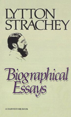 Cover for Lytton Strachey · Biographical Essays (Pocketbok) (1969)