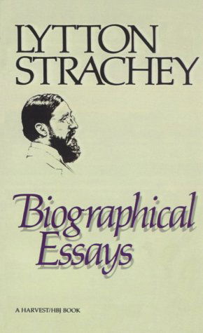 Cover for Lytton Strachey · Biographical Essays (Paperback Book) (1969)