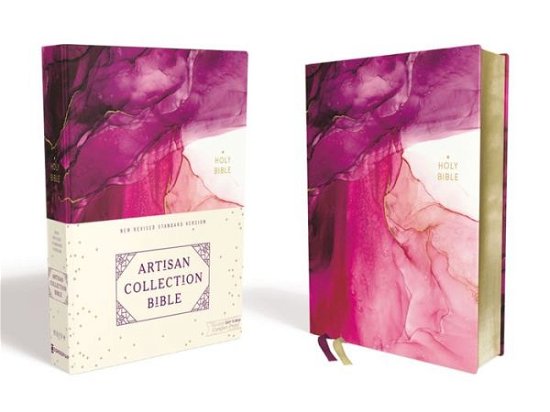Cover for Zondervan · NRSV, Artisan Collection Bible, Cloth over Board, Pink, Art Gilded Edges, Comfort Print (Hardcover bog) (2020)