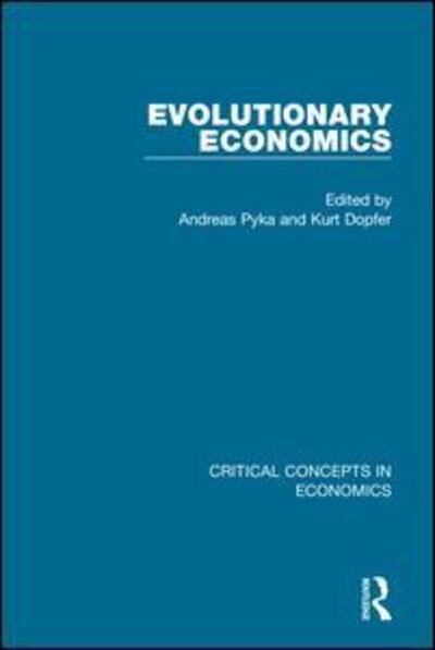 Cover for Pyka · Evolutionary Economics - Critical Concepts in Economics (Book) (2018)