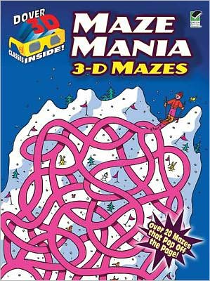 Cover for Chuck Whelon · Maze Mania: 3-D Mazes - Dover 3-D Mazes (Paperback Book) (2012)