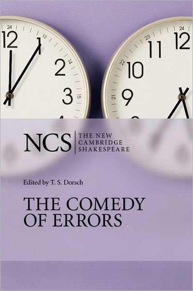 Cover for William Shakespeare · The Comedy of Errors - The New Cambridge Shakespeare (Pocketbok) [Updated edition] (2004)