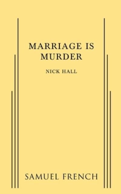 Cover for Nick Hall · Marriage is murder (Book) (2022)