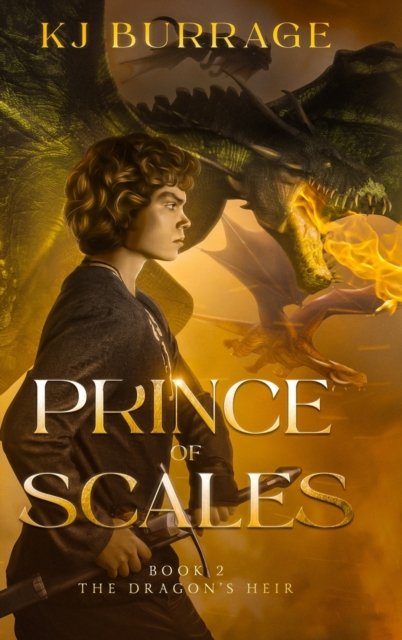 Cover for Kj Burrage · Prince of Scales (Innbunden bok) (2023)