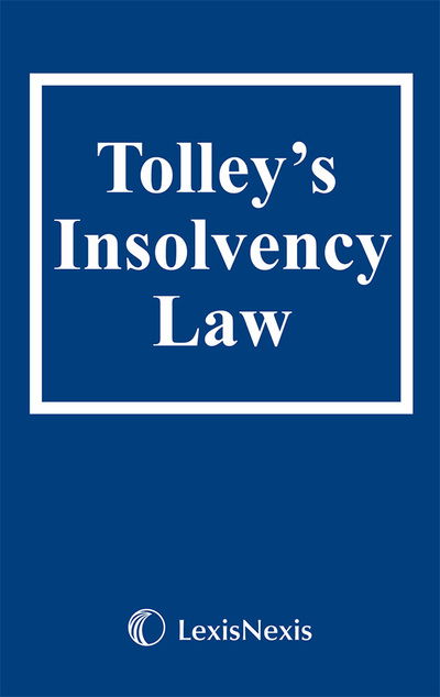 Cover for Nicholas Briggs · Tolley's Insolvency Law (Loose-leaf) (1999)