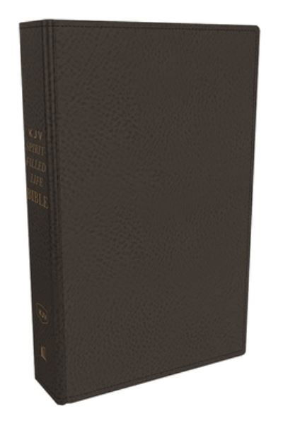 Cover for Jack W. Hayford · KJV, Spirit-Filled Life Bible, Third Edition, Genuine Leather, Black, Red Letter Edition, Comfort Print Kingdom Equipping Through the Power of the Word (Book) (2020)