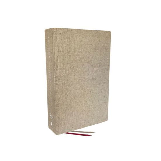 Cover for Thomas Nelson · NKJV, Interleaved Bible, Journal Edition, Hardcover, Tan, Red Letter, Comfort Print: The Ultimate Bible Journaling Experience (Hardcover Book) (2021)