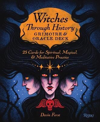 Cover for Devin Forst · Witches Through History: Grimoire and Oracle Deck: 25 Cards for Spiritual, Magical &amp; Meditative Practice (Lernkarteikarten) (2023)