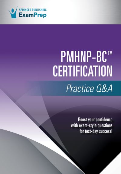 Cover for Springer Publishing Company · PMHNP-BC Certification Practice Q&amp;A (Paperback Book) (2022)