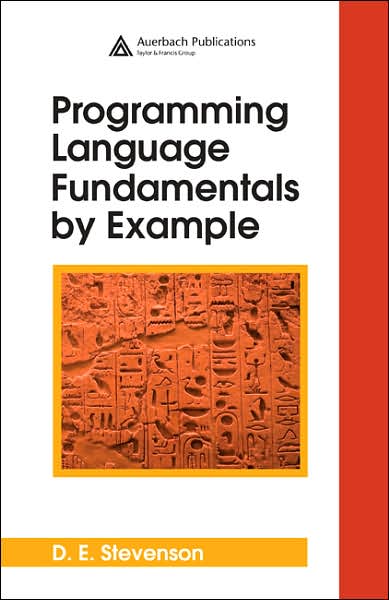 Cover for D.E. Stevenson · Programming Language Fundamentals by Example (Hardcover Book) (2006)