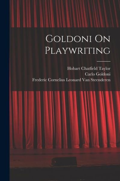 Cover for Carlo Goldoni · Goldoni on Playwriting (Buch) (2022)