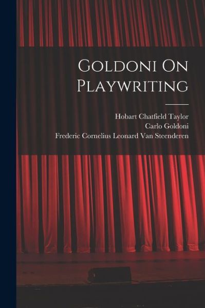 Cover for Carlo Goldoni · Goldoni on Playwriting (Bog) (2022)