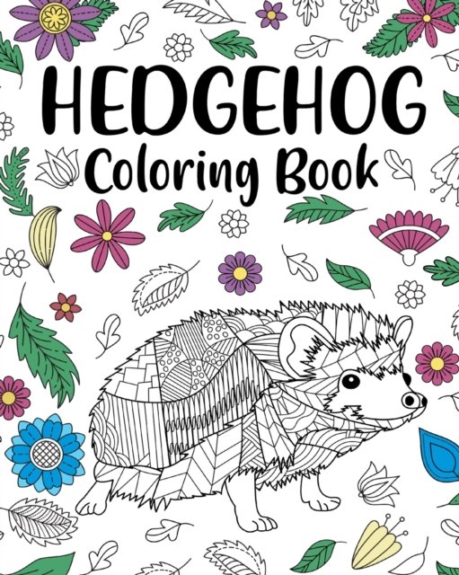 Cover for Paperland · Hedgehog Coloring Book (Paperback Book) (2024)