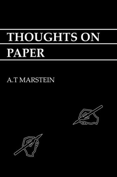 Cover for A T Marstein · Thoughts on Paper (Pocketbok) (2019)