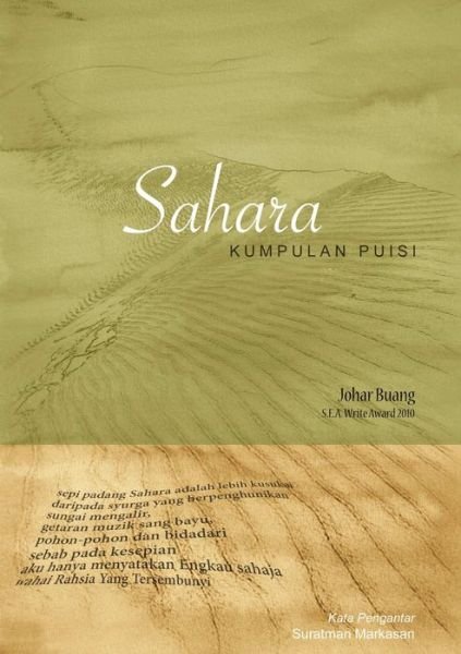 Cover for Johar Buang · Sahara (Pocketbok) (2014)