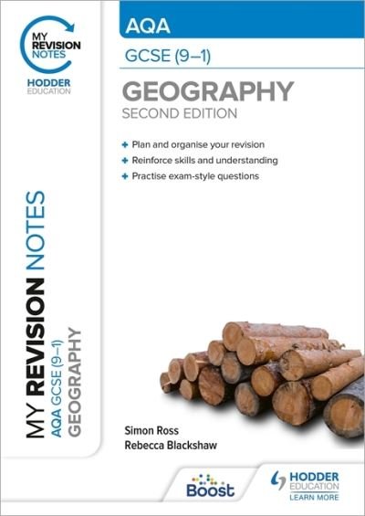 Cover for Simon Ross · My Revision Notes: AQA GCSE (9–1) Geography Second Edition (Taschenbuch) (2021)
