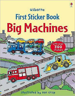 Cover for Sam Taplin · First Sticker Book Big Machines - First Sticker Books (Paperback Bog) (2011)
