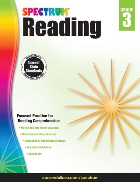 Cover for Spectrum · Spectrum Reading Workbook Grade 3 (Paperback Book) (2014)