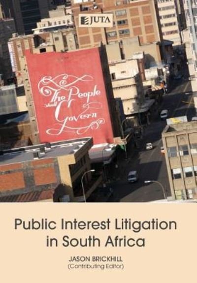 Cover for Jason Brickhill · Public interest litigation in South Africa (Paperback Bog) (2018)