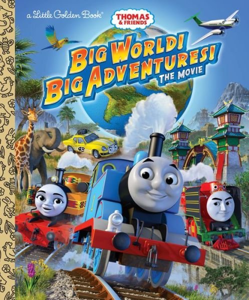 Cover for Golden Books · Big World! Big Adventures! The Movie (Inbunden Bok) (2018)