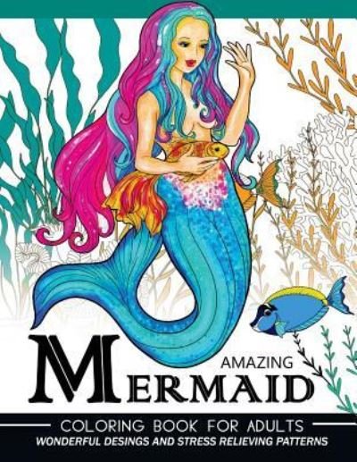 Cover for Adult Coloring Book · Mermaid Coloring Book for Adults (Pocketbok) (2017)
