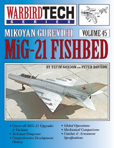 Cover for Peter Davison · Mikoyan Gurevich Mig-21 Fishbed - Warbirdtech Vol. 45 (Paperback Book) (2007)