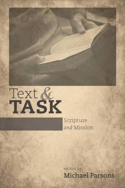 Cover for Michael Parsons · Text and Task (Book) (2012)