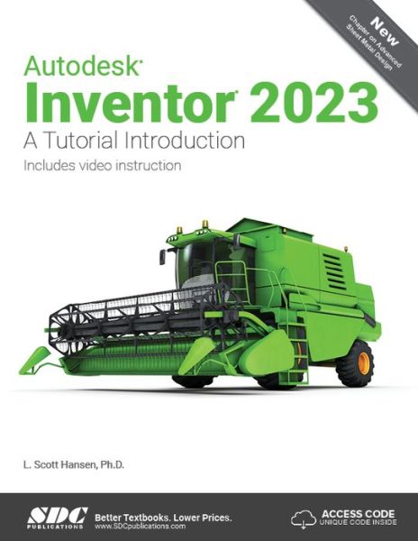 Cover for L. Scott Hansen · Autodesk Inventor 2023: A Tutorial Introduction (Pocketbok) (2022)