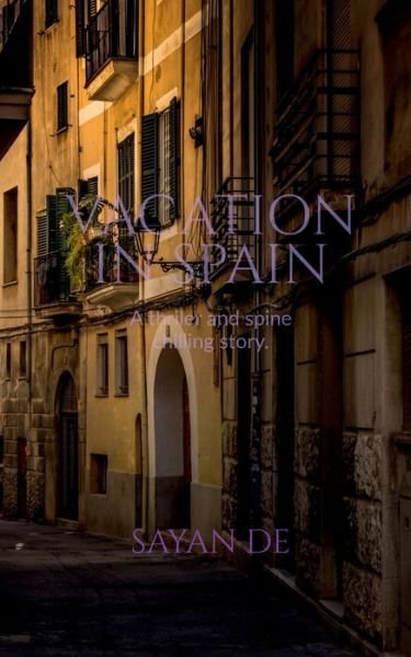 Cover for Sayan de · Vacation in Spain (Paperback Bog) (2021)