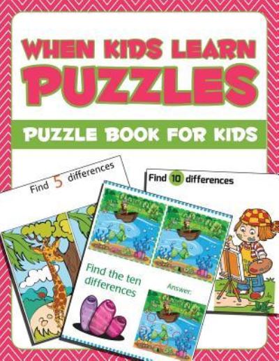 Cover for Jupiter Kids · When Kids Learn Puzzles: Puzzle Book For Kids (Paperback Book) (2015)