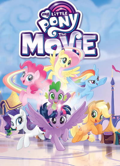 Cover for Meghan McCarthy · My Little Pony: The Movie Adaptation - MLP The Movie (Paperback Book) (2017)