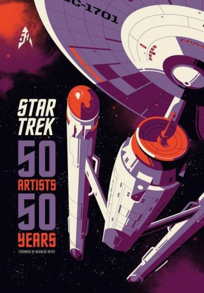 Cover for Titan Books · Star Trek: 50 Artists 50 Years (Hardcover bog) (2016)