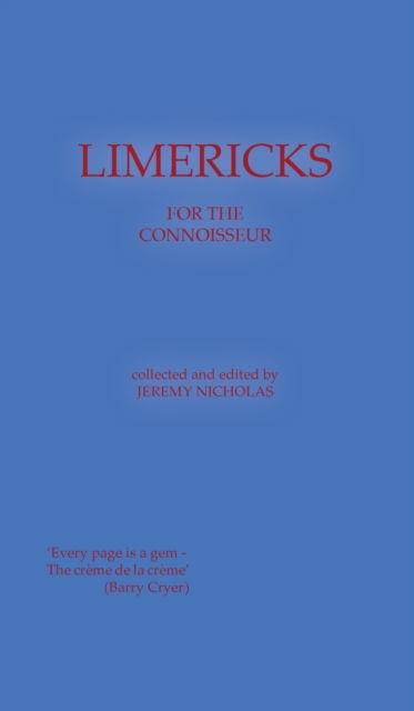 Cover for Jeremy Nicholas · Limericks For The Connoisseur (Hardcover Book) (2019)