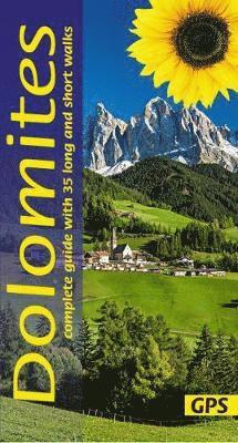 Cover for Sunflower Books · Sunflower Landscapes: Dolomites: Complete guide with 35 long and short walks (Sewn Spine Book) (2019)