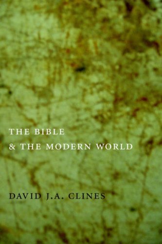 Cover for David J.a. Clines · The Bible and the Modern World (Paperback Bog) (2005)