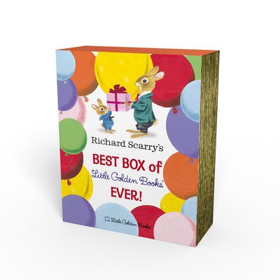 Cover for Richard Scarry · Richard Scarry's Best Box of Little Golden Books Ever! - Little Golden Book (Inbunden Bok) (2019)
